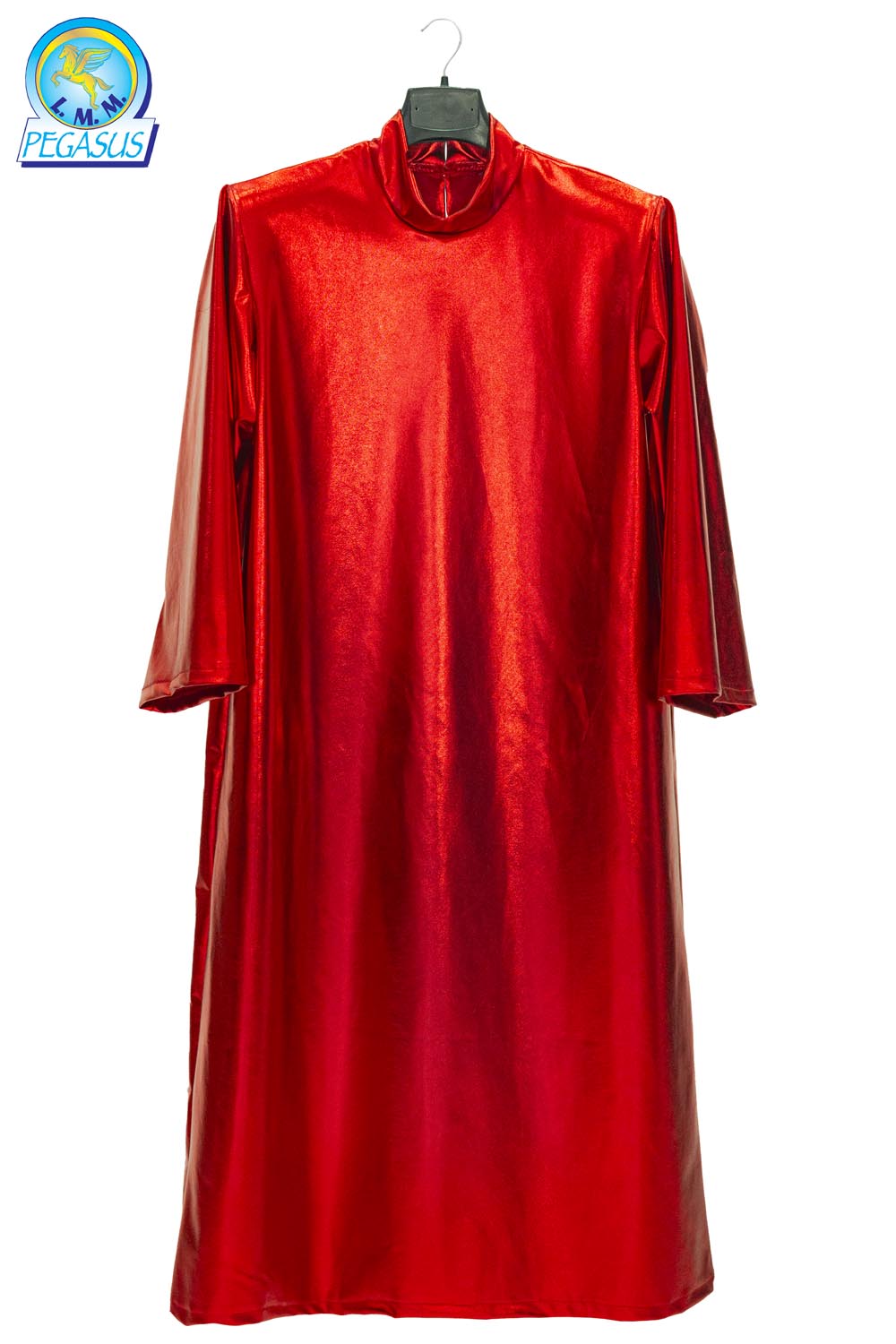 TUNICA METALLIZZATA ROSSO